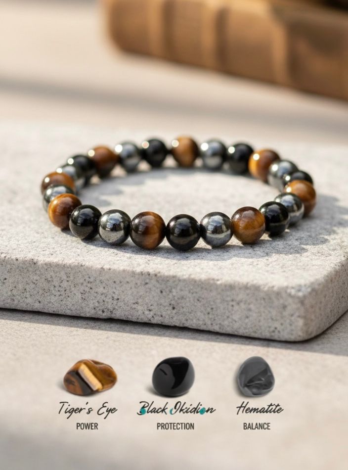 Triple Eye Protection Bracelet